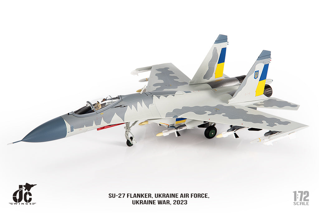 JC WINGS SU-27 FLANKER UKRAINE AIR FORCE UKRAINE WAR 2023
