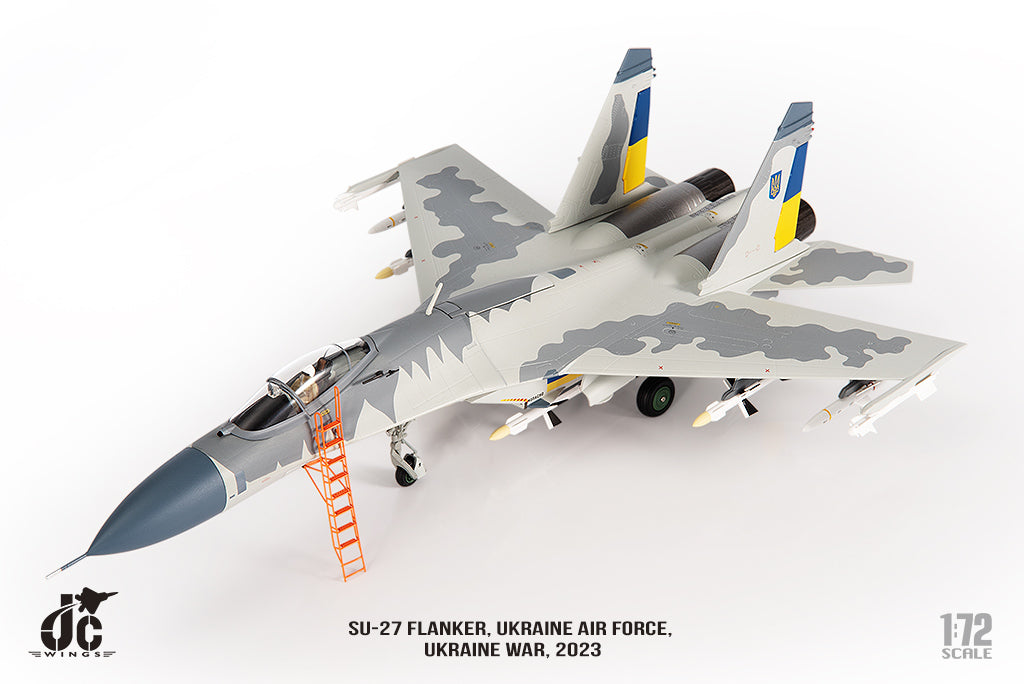 JC WINGS SU-27 FLANKER UKRAINE AIR FORCE UKRAINE WAR 2023