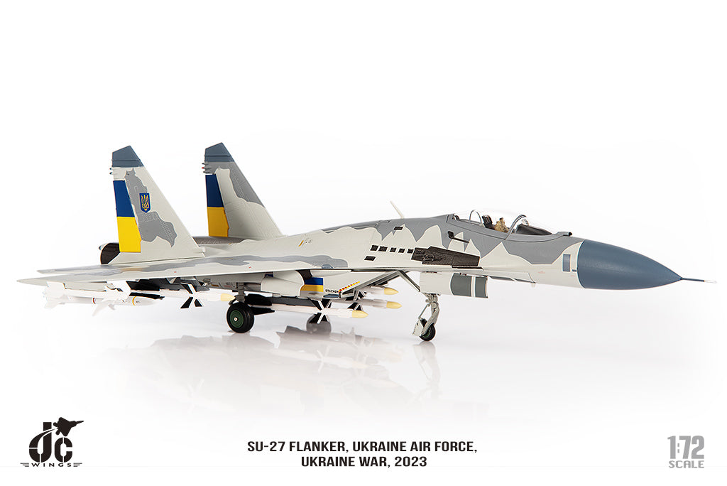 JC WINGS SU-27 FLANKER UKRAINE AIR FORCE UKRAINE WAR 2023
