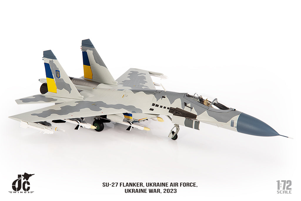 JC WINGS SU-27 FLANKER UKRAINE AIR FORCE UKRAINE WAR 2023