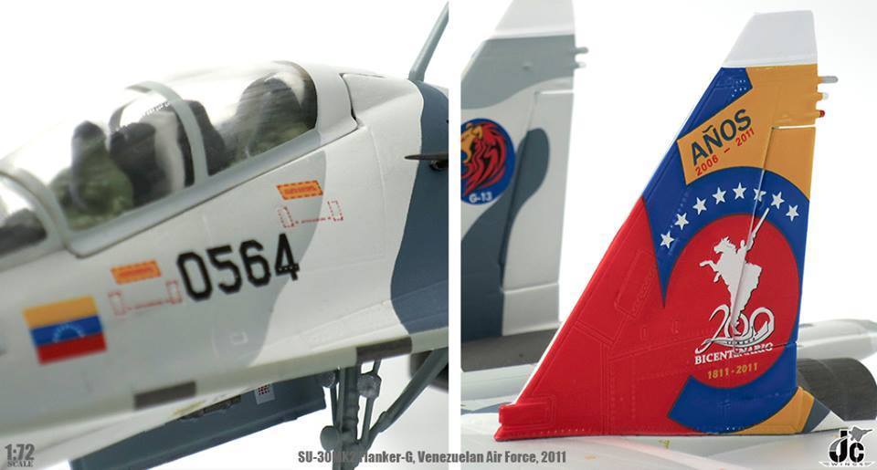 JC WINGS SU-30MK2 FLANKER-G VENEZUELAN AIR FORCE "200 YEARS OF INDEPENDENCE"