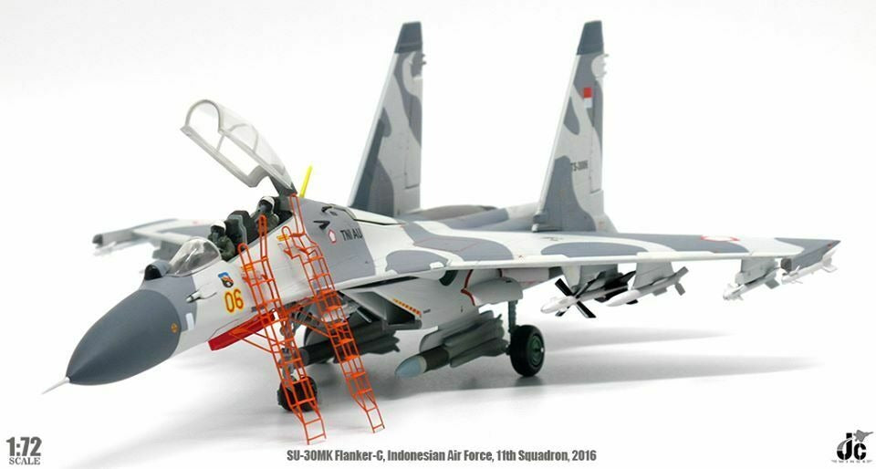 JC WINGS SU-30 MK FLANKER-C INDONESIAN AIR FORCE