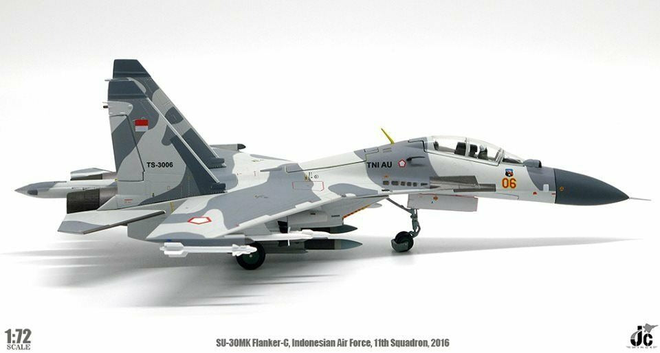 JC WINGS SU-30 MK FLANKER-C INDONESIAN AIR FORCE