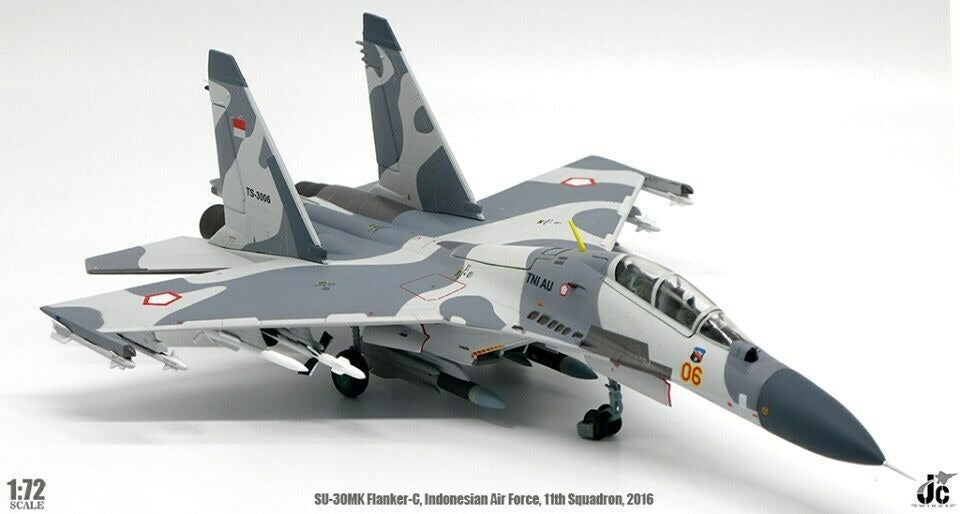 JC WINGS SU-30 MK FLANKER-C INDONESIAN AIR FORCE