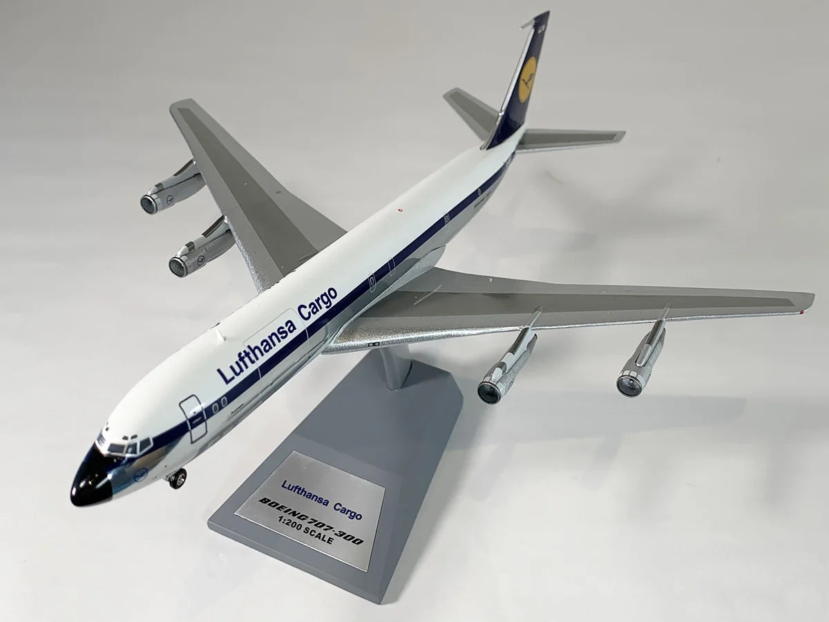 JFOX MODELS B707-330C LUFTHANSA CARGO REG: D-ABUO