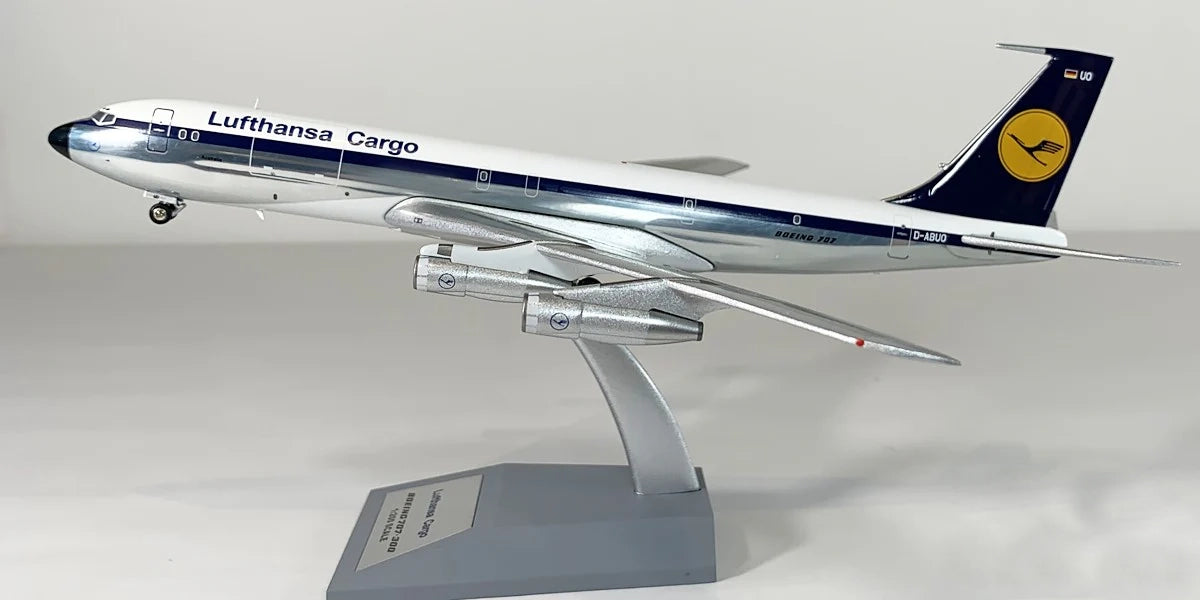 JFOX MODELS B707-330C LUFTHANSA CARGO REG: D-ABUO
