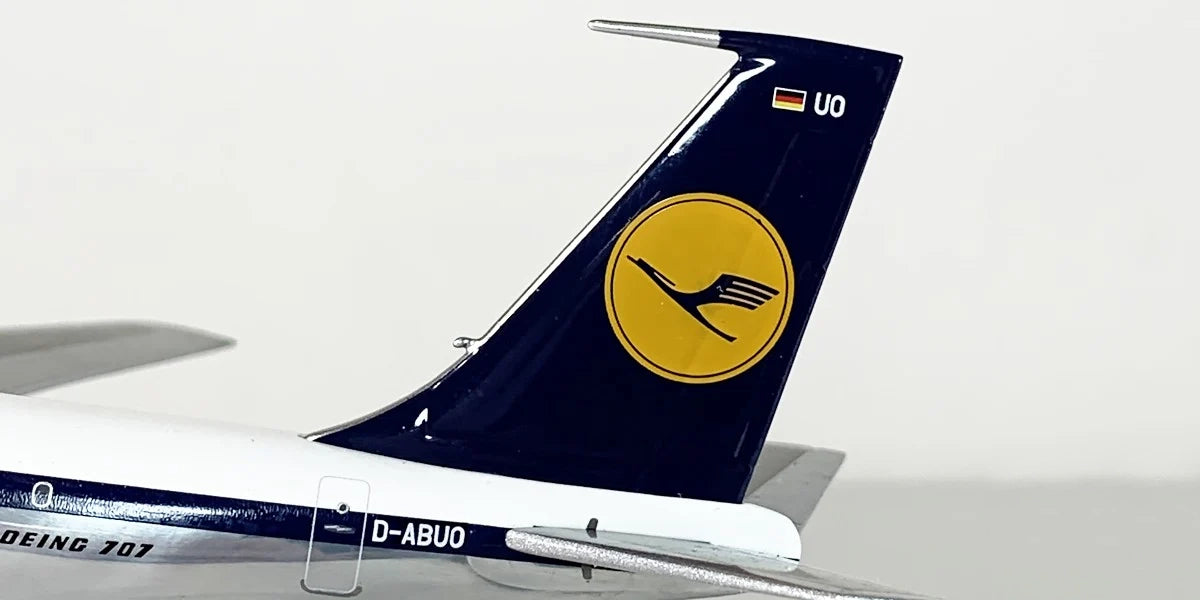 JFOX MODELS B707-330C LUFTHANSA CARGO REG: D-ABUO