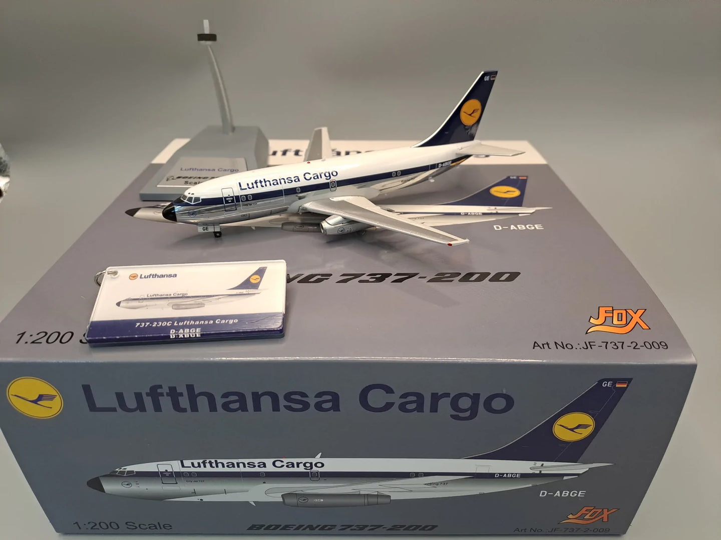 JFOX BOEING 737-230C LUFTHANSA CARGO REG: D-ABGE