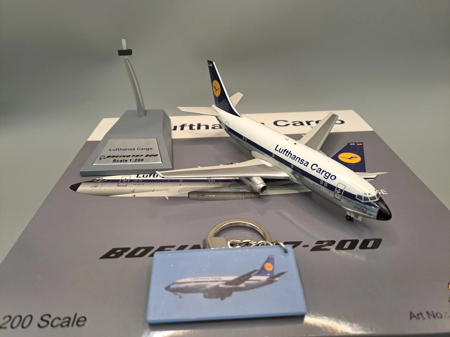 JFOX BOEING 737-230C LUFTHANSA CARGO REG: D-ABGE