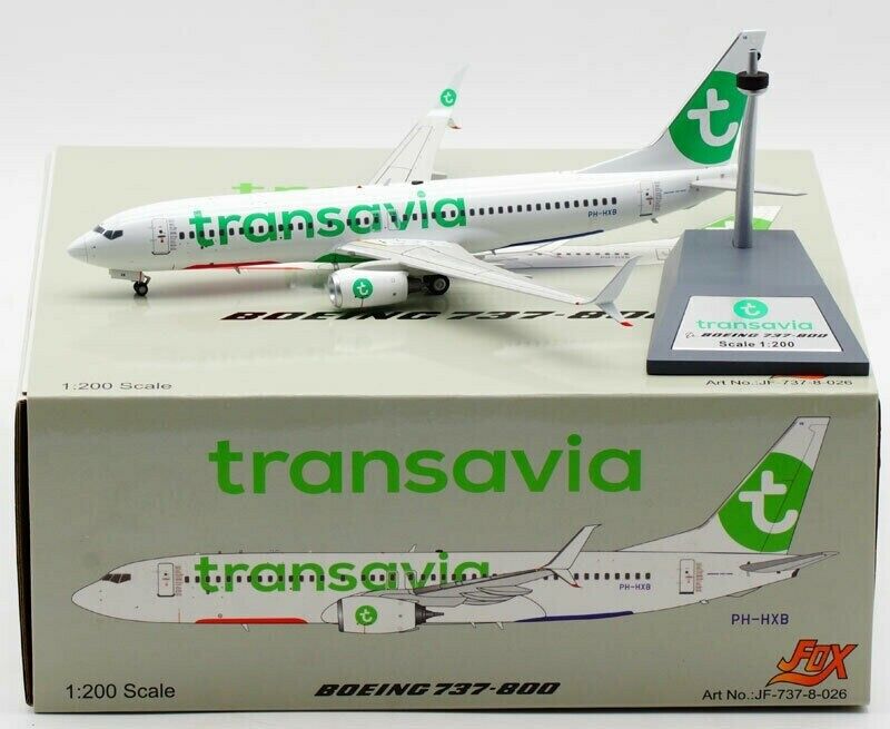JFOX B737-8K2 TRANSAVIA AIRLINES REG: PH-HXB