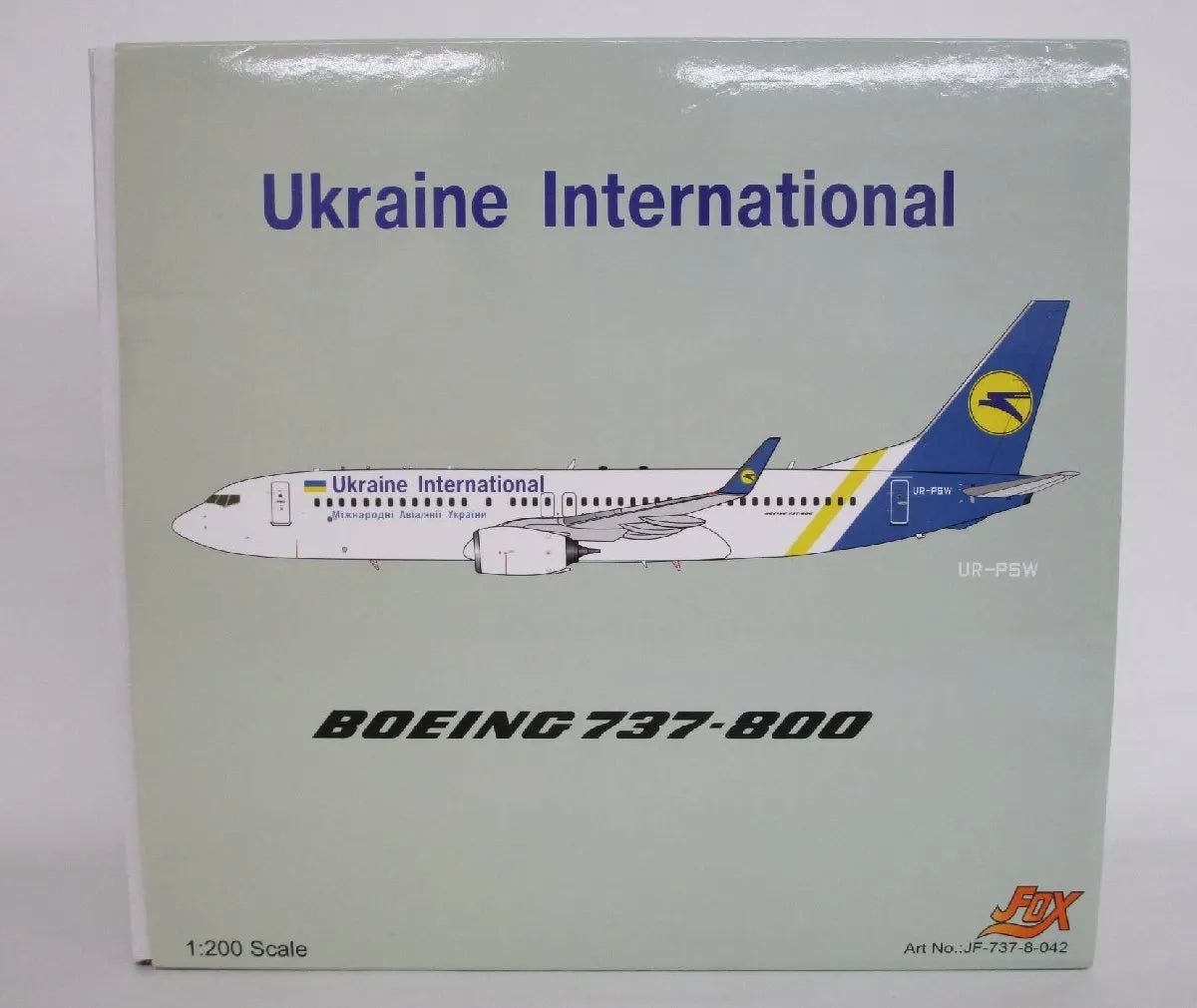 JFOX B737-8KV UKRAINE INTERNATIONAL REG: UR-PSW