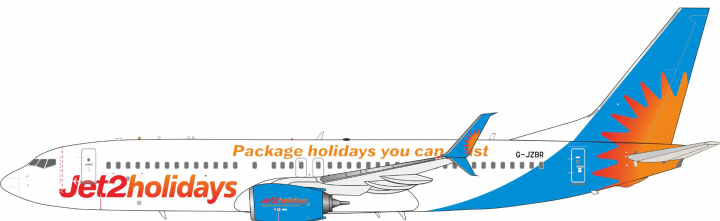 JFOX B737-8MG JET2 HOLIDAY REG: G-JZBR