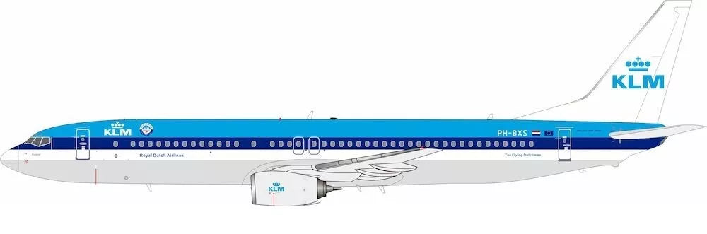 JFOX B737-9K2 ROYAL DUTCH AIRLINES REG: PH-BXS (LIMITED 72PCS)