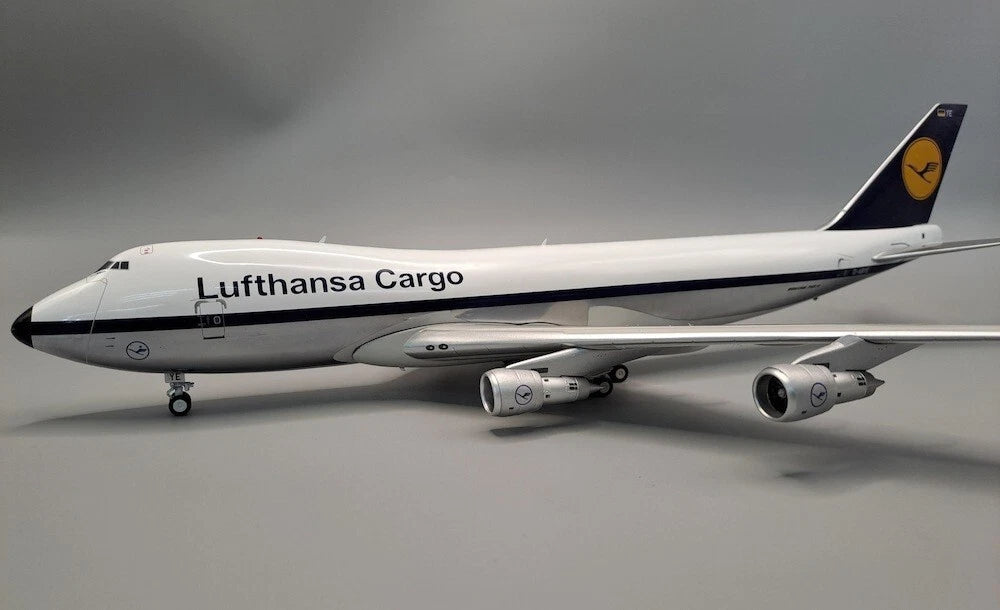 JFOX B747-230F LUFTHANSA CARGO (POLISHED) REG: D-ABYE