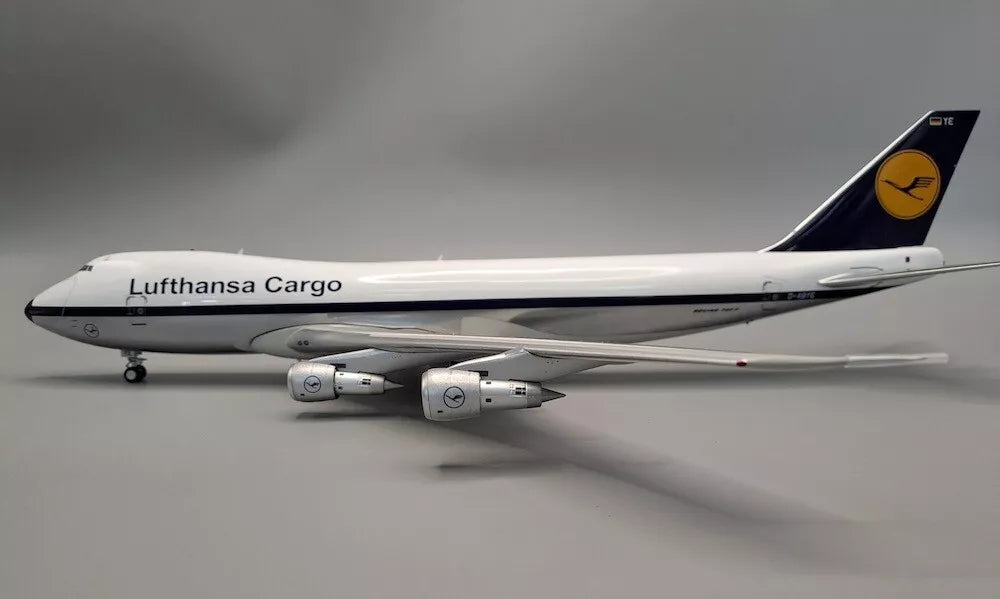 JFOX B747-230F LUFTHANSA CARGO (POLISHED) REG: D-ABYE