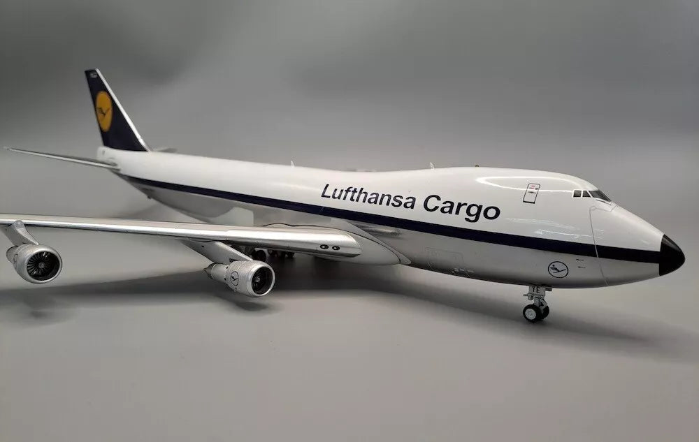 JFOX B747-230F LUFTHANSA CARGO (POLISHED) REG: D-ABYE