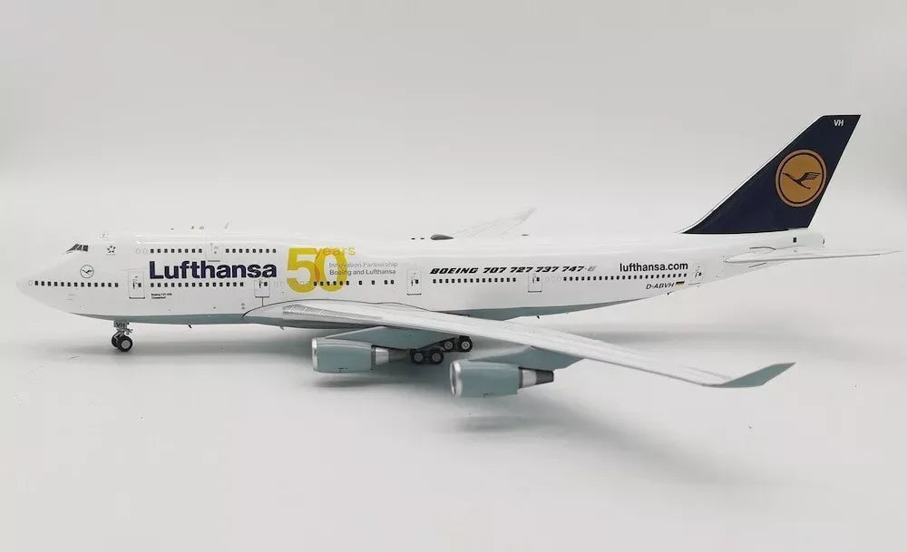 JFOX B747-430 LUFTHANSA "50 YEARS STICKER" REG: D-ABVH