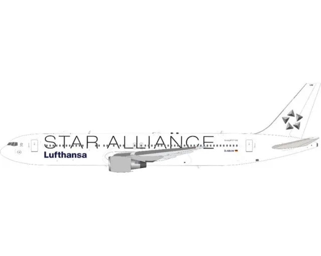 JFOX B767-3Z9/ER LUFTHANSA "STAR ALLIANCE" REG: D-ABUW