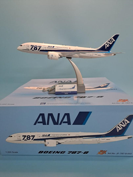 JFOX B787-8 ANA REG: JA824A WITH STAND