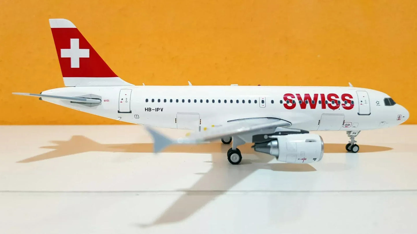 JFOX SWISS INTERNATIONAL AIRLINES A319-112 REG: HB-IPV