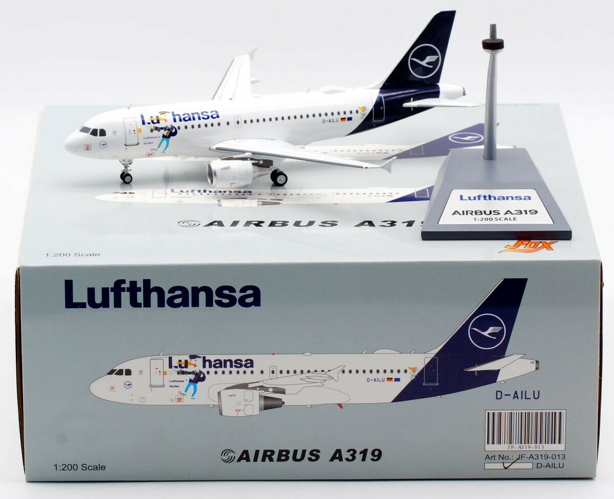 JFOX LUFTHANSA AIRBUS A319-114 REG: D-AILU