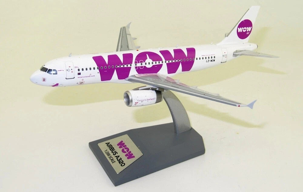 JFOX WOW AIR AIRBUS A320-232 REG: LZ-WOW
