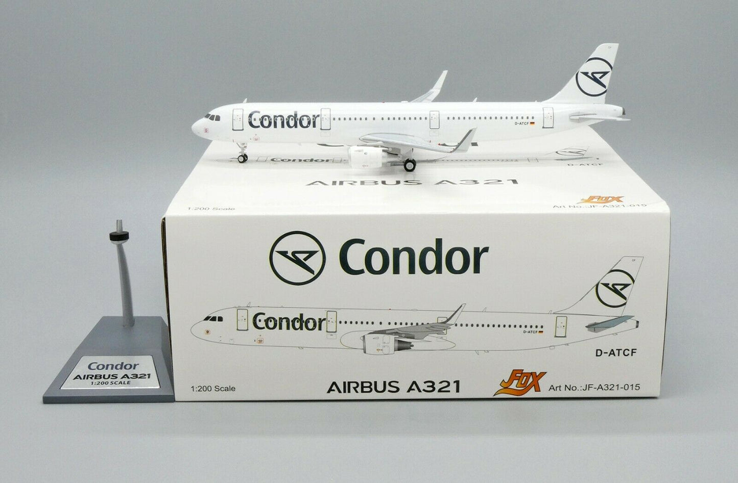 JFOX AIRBUS A321-211 CONDOR REG: D-ATCF