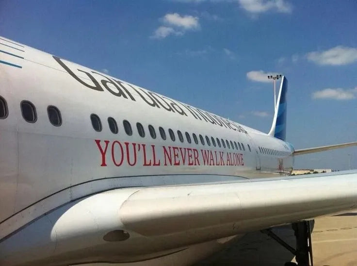 JFOX A330-341 GARUDA INDONESIA "LIVERPOOL CITY FOOTBALL CLUB 2013 TOUR" REG: PK-GPA