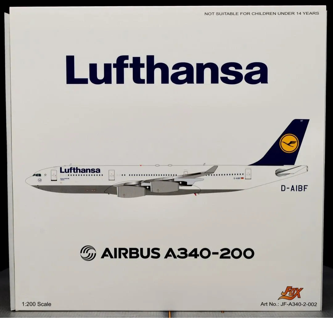 JFOX LUFTHANSA A340-211 REG: D-AIBF