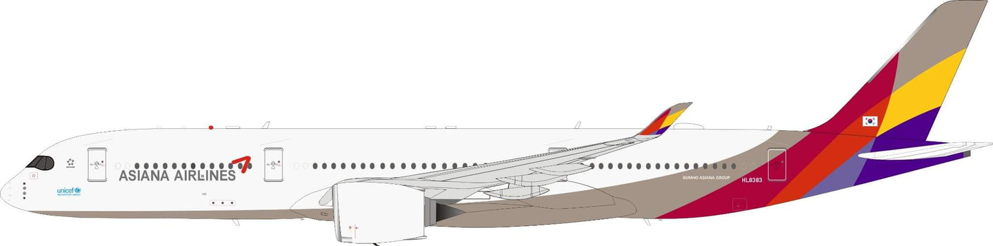 JFOX A350-941 ASIANA AIRLINES REG: HL8383 (LIMITED 40PCS)