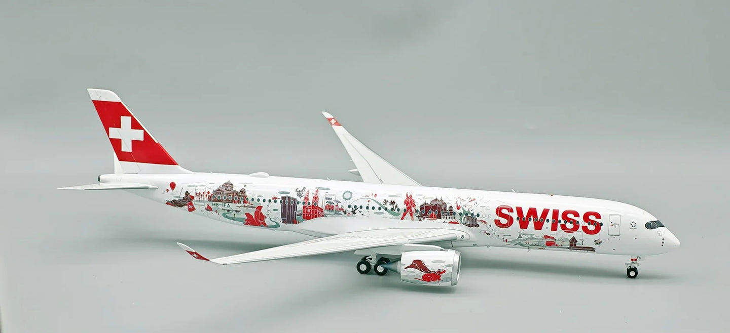 JFOX A350-900 SWISS "WANDERLUST LIVERY" REG: HB-IFA