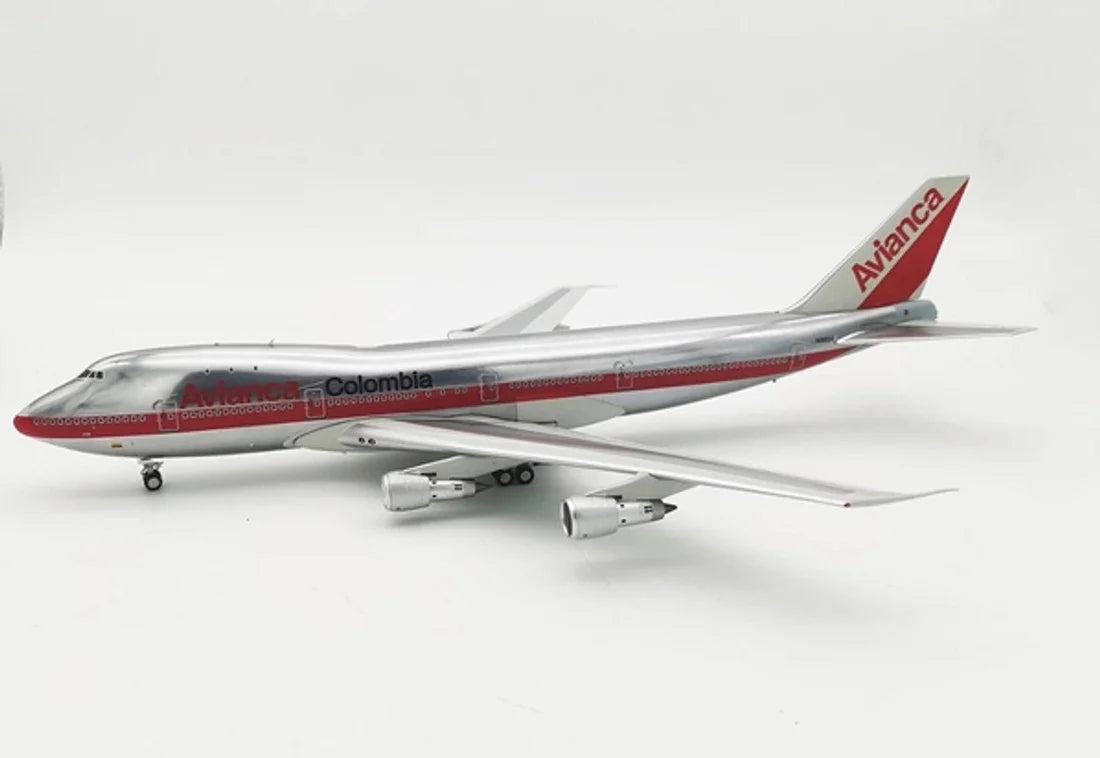JP60 MODELS BOEING 747-123 AVIANCA REG: N9664 WITH STAND