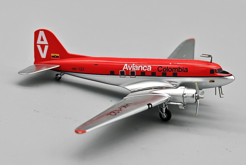 JP60 MODELS  DC-3 AVIANCA COLOMBIA REG: HK-122