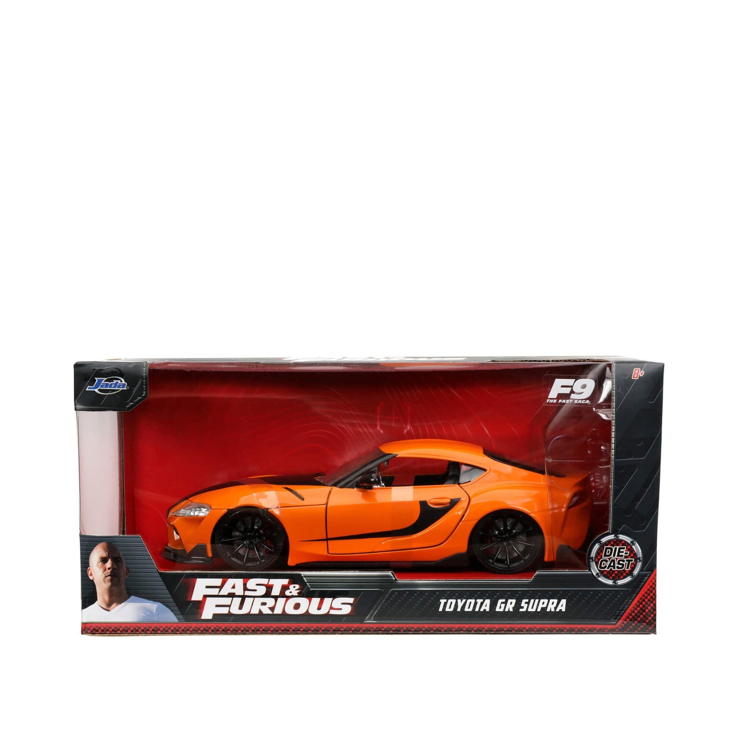 JADA 2020 TOYOTA GR SUPRA ORANGE FAST AND FURIOUS