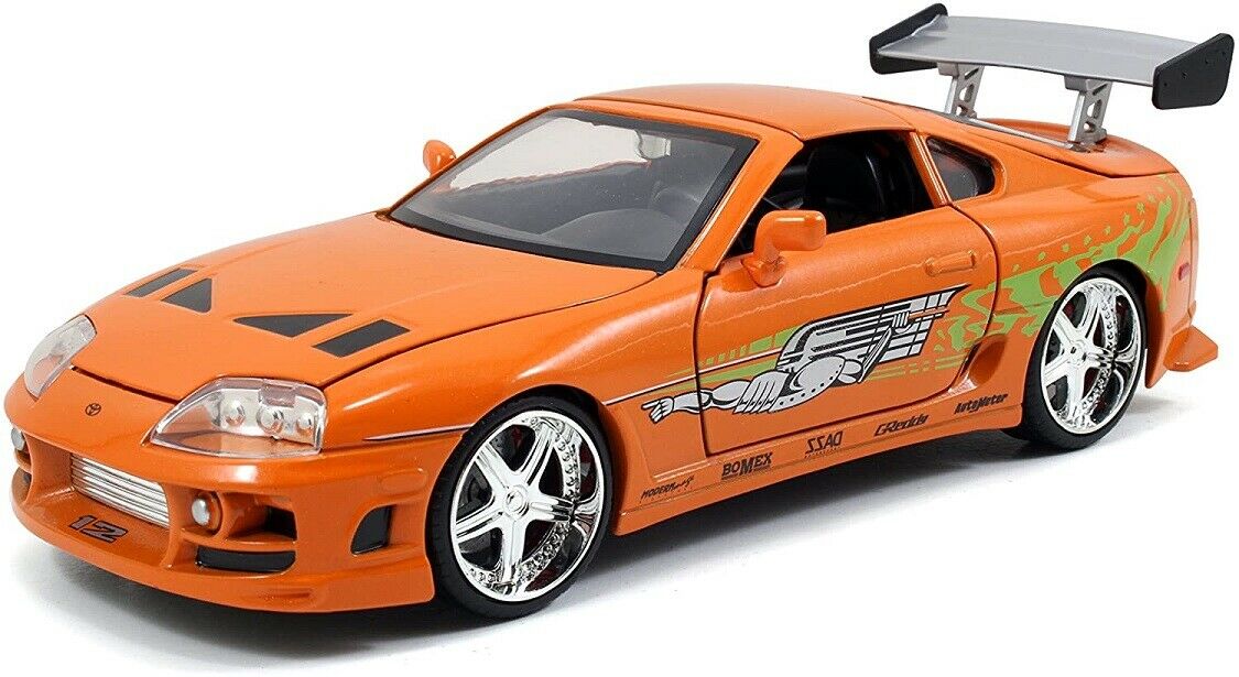 JADA 1995 TOYOTA SUPRA  ORANGE FAST AND FURIOUS
