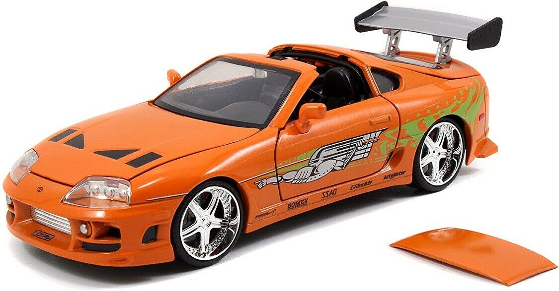 JADA 1995 TOYOTA SUPRA  ORANGE FAST AND FURIOUS