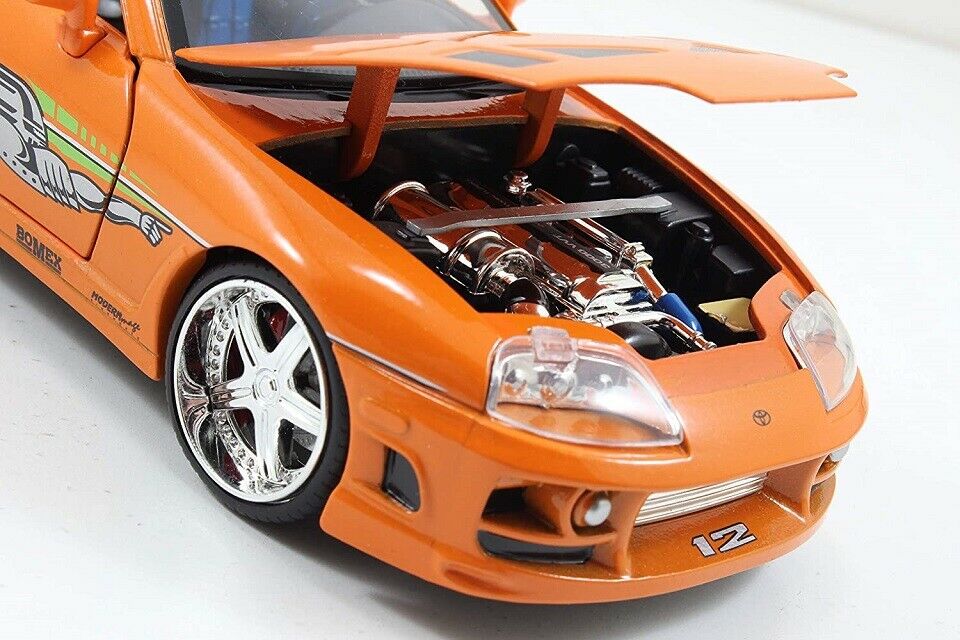 JADA 1995 TOYOTA SUPRA  ORANGE FAST AND FURIOUS