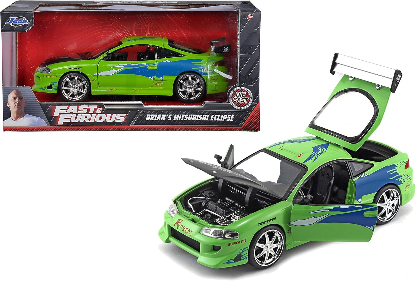 JADA 1995 MITSUBISHI ECLIPSE FAST AND FURIOUS 7