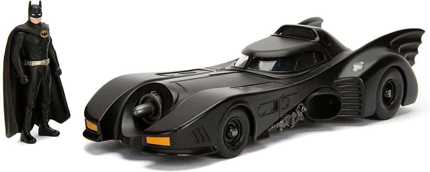 JADA 1989 BATMOBILE WITH BATMAN FIGURE