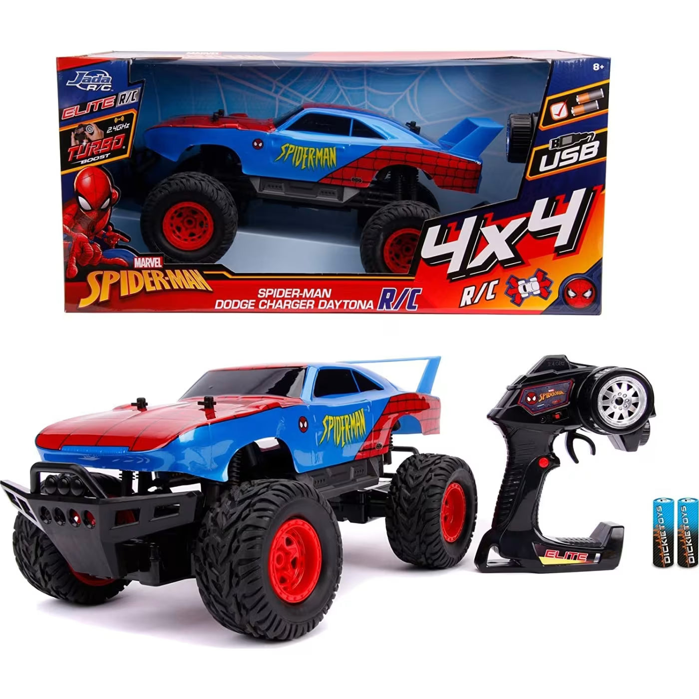JADA SPIDERMAN DAYTONA RADIO CONTROL