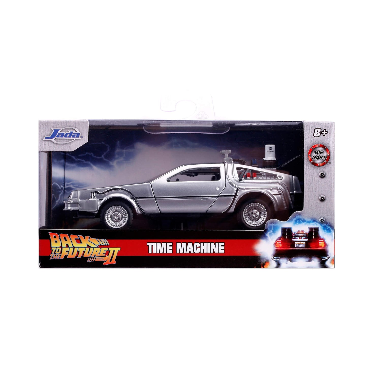 JADA 1989 DELOREAN TIME MACHINE BACK TO THE FUTURE