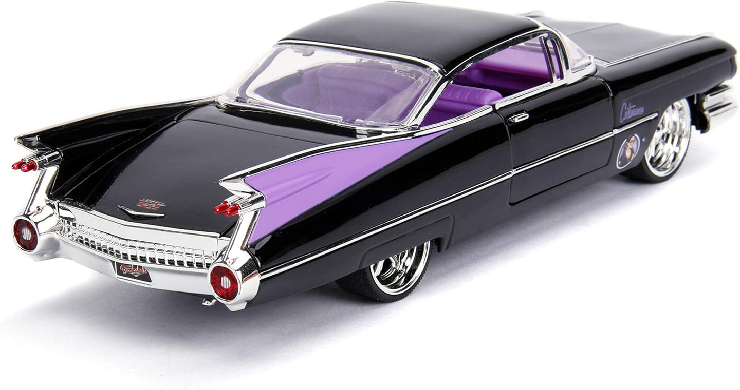 JADA 1959 CADILLAC COUPE DEVILLE WITH FIGURE