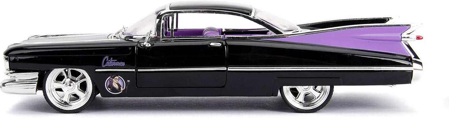 JADA 1959 CADILLAC COUPE DEVILLE WITH FIGURE