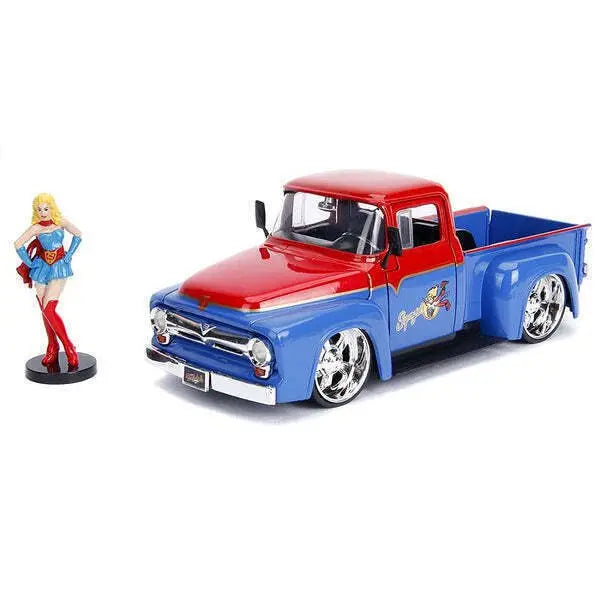 JADA 1956 FORD F100 WITH SUPERGIRL FIGURE