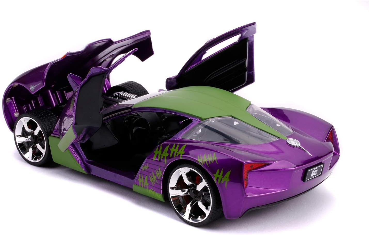 JADA 2009 CHEVY CORVETTE STINGRAY WITH JOKER FIGURE