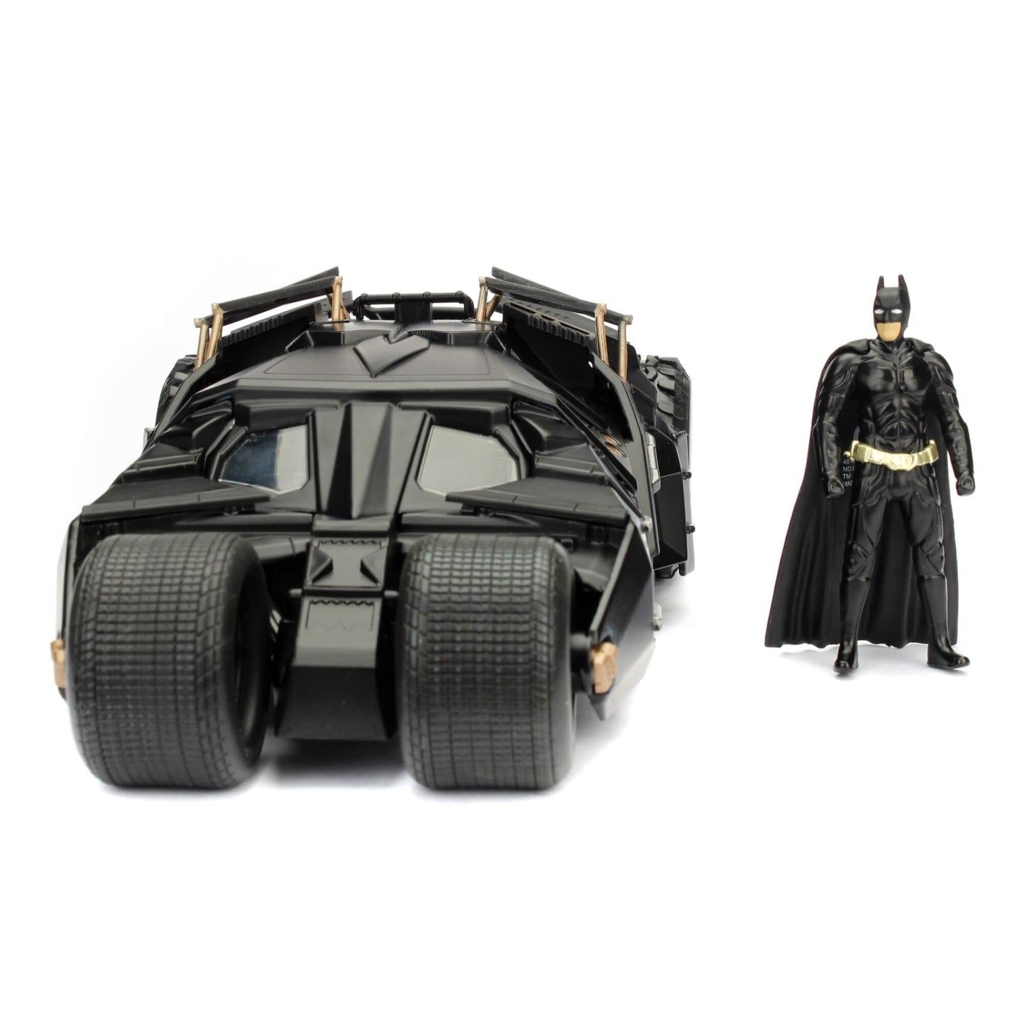 JADA TUMBLER BATMOBILE AND DARK KNIGHT BATMAN FIGURE