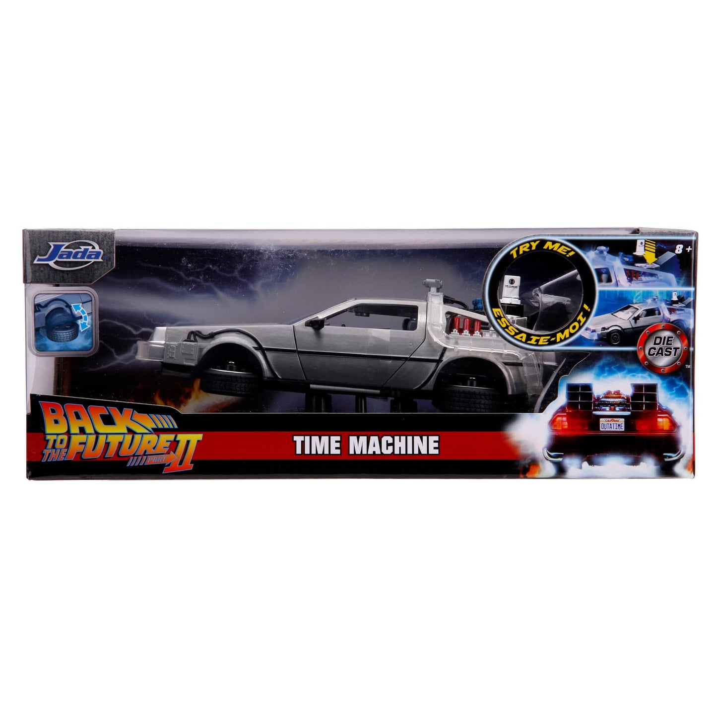 JADA 1989 DELOREAN TIME MACHINE BACK TO THE FUTURE II