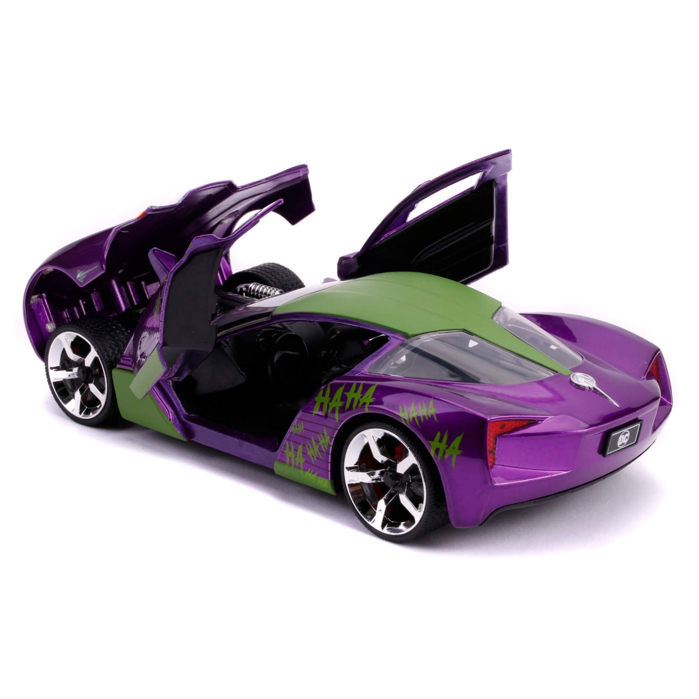 JADA 2009 CHEVY CORVETTE STINGRAY WITH JOKER FIGURE