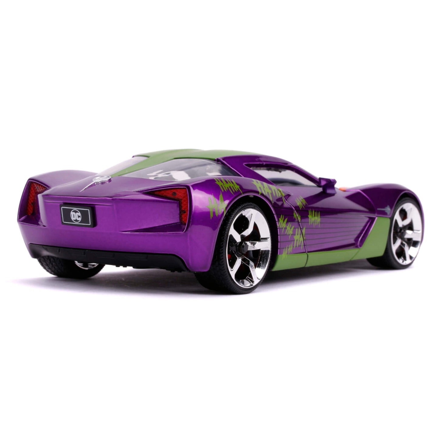 JADA 2009 CHEVY CORVETTE STINGRAY WITH JOKER FIGURE