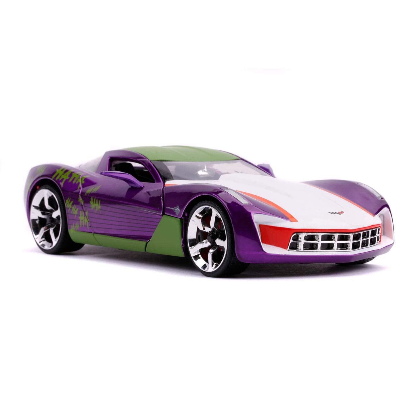 JADA 2009 CHEVY CORVETTE STINGRAY WITH JOKER FIGURE